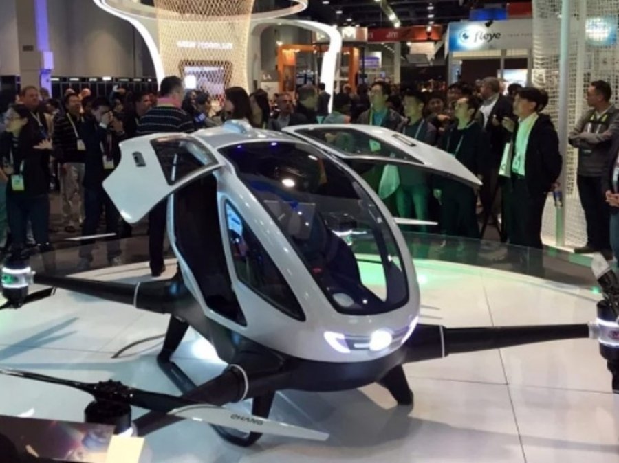 Prvi dron koji će prevoziti ljude je sigurniji od automobila