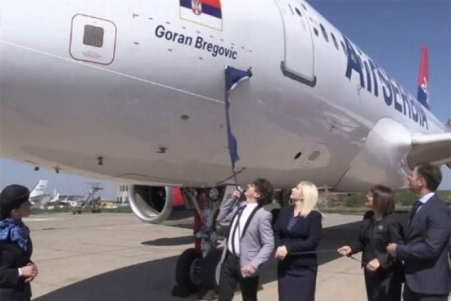 Avion Air Serbia dobio ime po Goranu Bregoviću