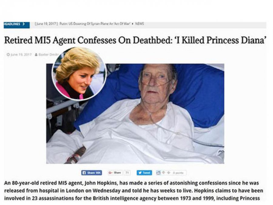 Britanski agent priznao ubistvo princeze Dajane