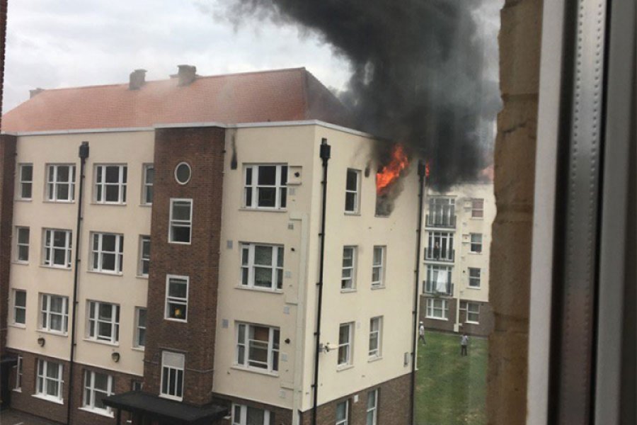Novi požar u Londonu, gori zgrada