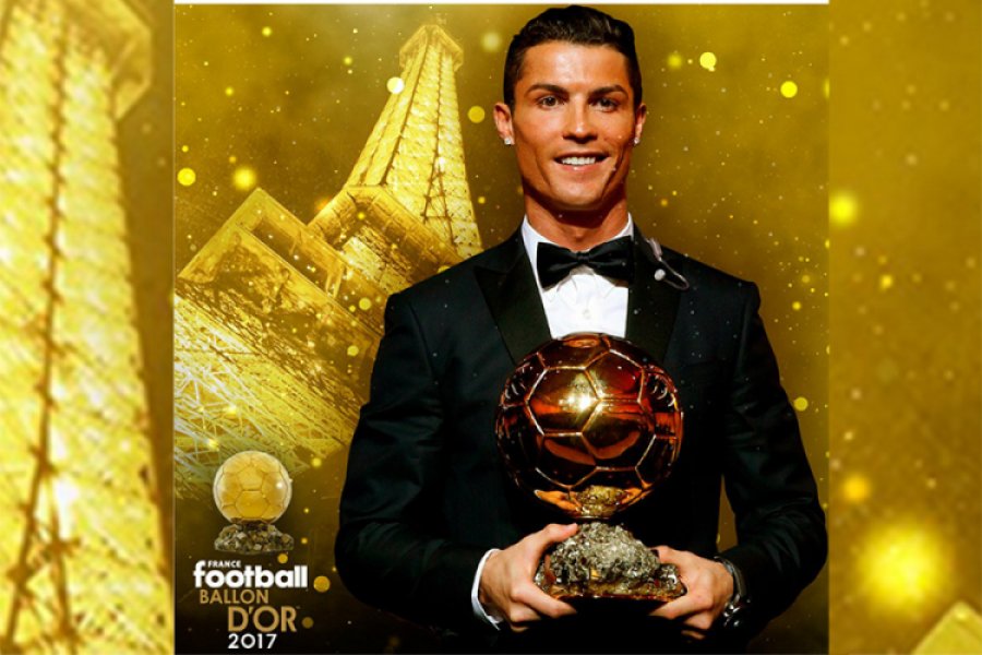 Kristijano Ronaldo peti put osvojio Zlatnu loptu