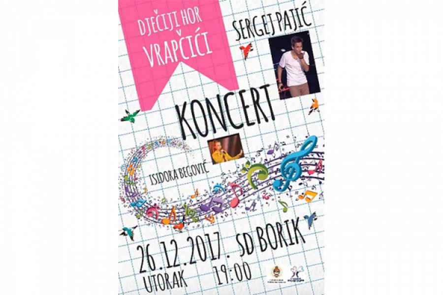 20 jubilarni Novogodišnji koncert "Vrapčića"
