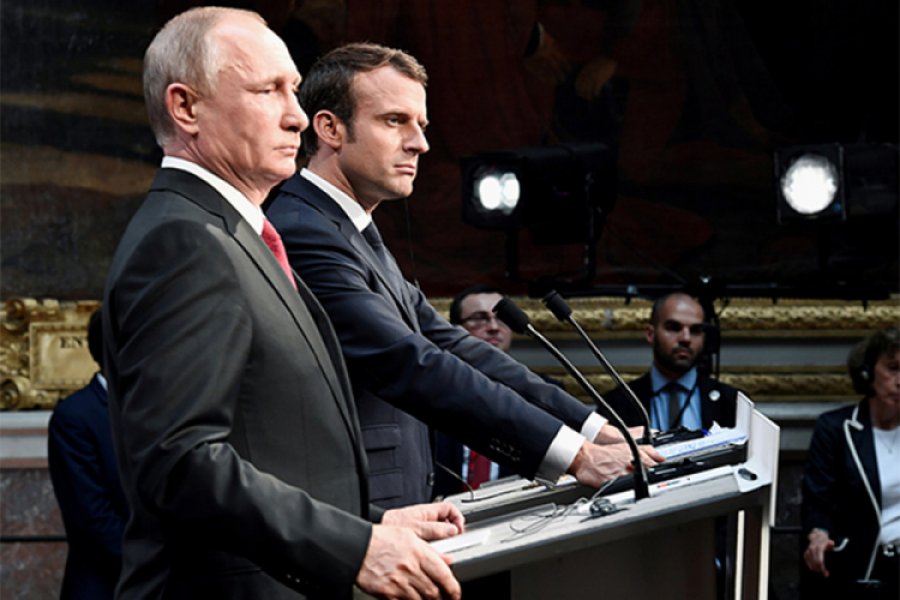 Putin i Makron na 'vrućoj liniji', tema Sirija