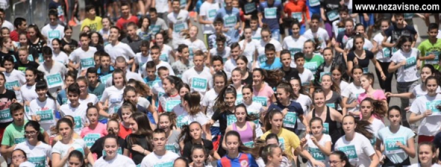Oko 2.000 učenika trčalo "Balans+ School Run"