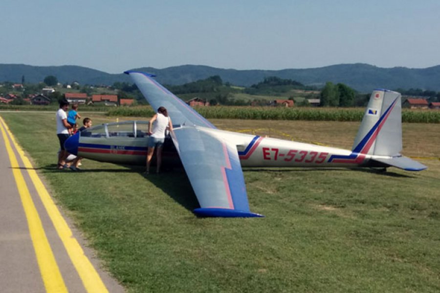 Sportska manifestacija "Blanik kup Prijedor 2018" na Aerodromu Urije