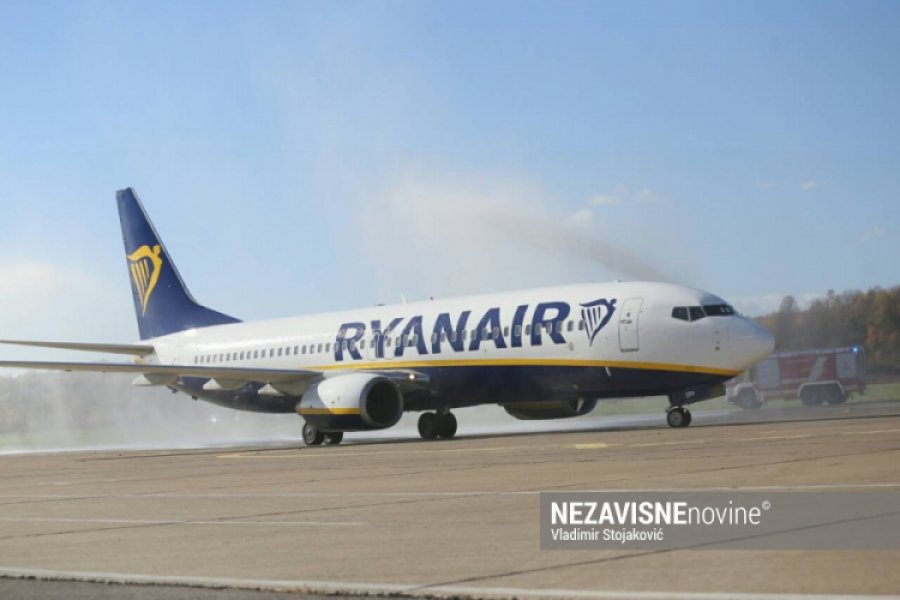 Prvi avion "Ryanaira" sletio na banjalučki aerodrom