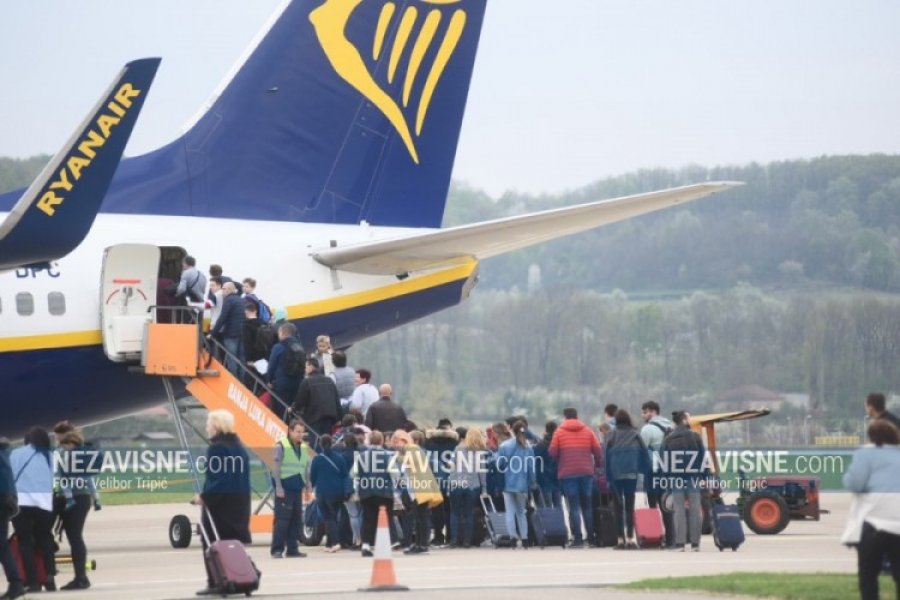 Avion iz Berlina sletio na Aerodrom Banjaluka, nova linija dva puta sedmično