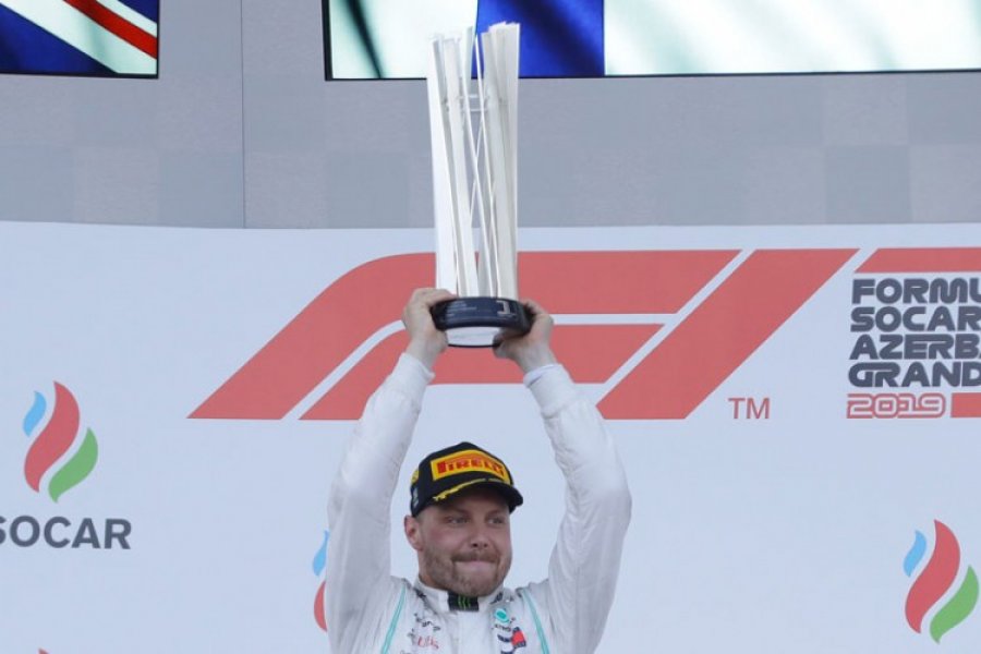 Botas pobjedio u Bakuu i prestigao Hamiltona na vrhu