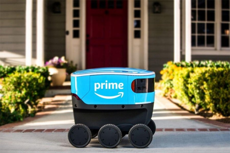 Amazon roboti za isporuku paketa na ulicama u Kaliforniji