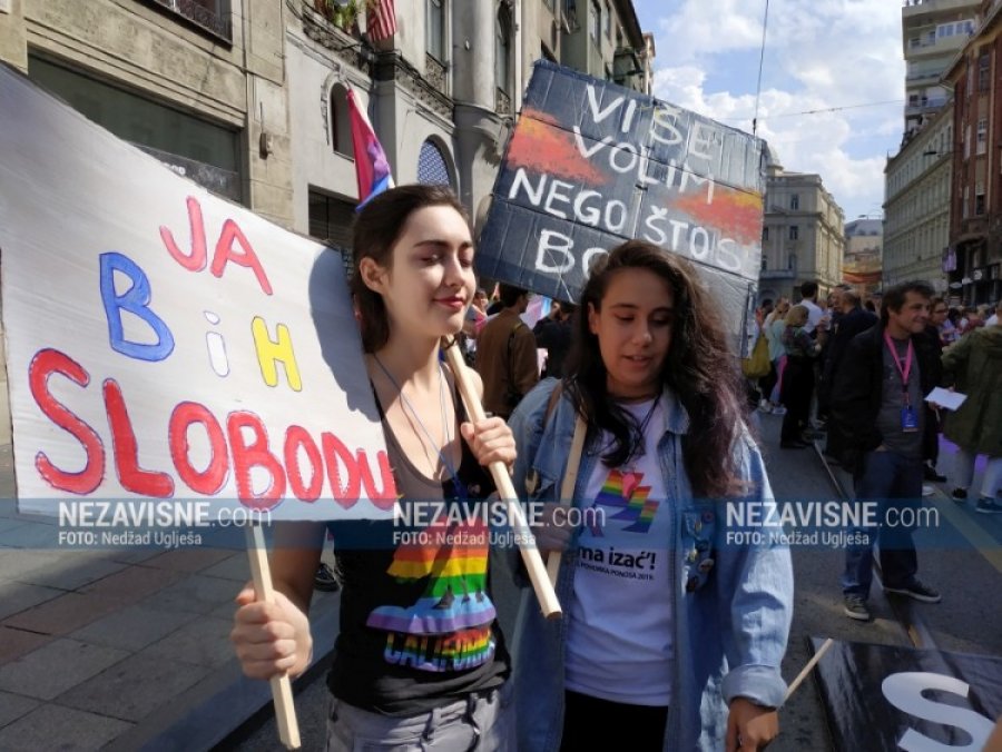 Završena povorka ponosa u Sarajevu