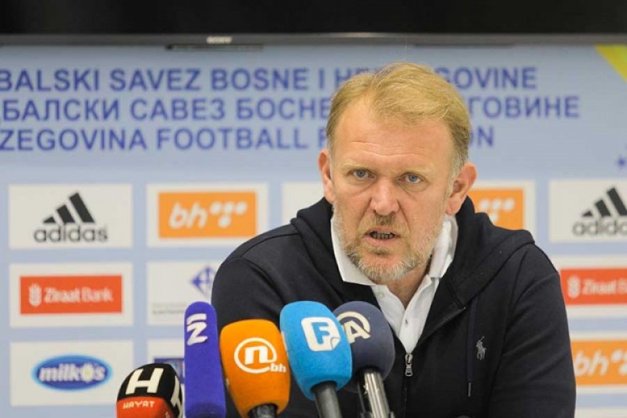 Robert Prosinečki ostaje selektor BiH