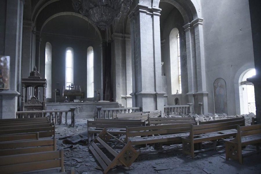 Azerbejdžanske snage bombardovale Crkvu Svetog Hrista Spasitelja