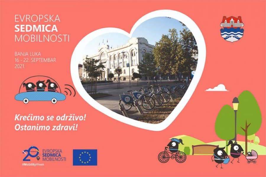 Evropska sedmica mobilnosti: Pješačite ili vozite bicikl umjesto automobila