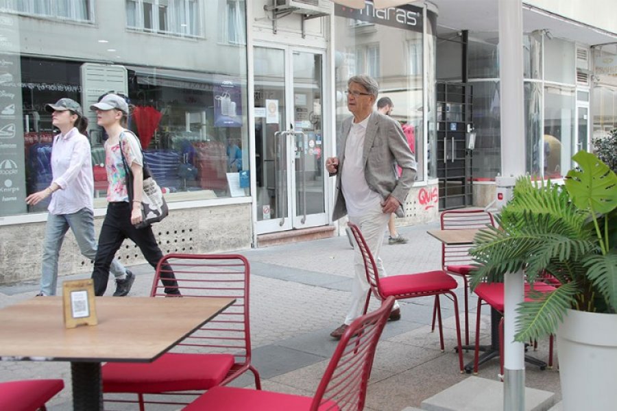 Ćiro Blažević prošetao ulicama Zagreba iako je bio teško bolestan