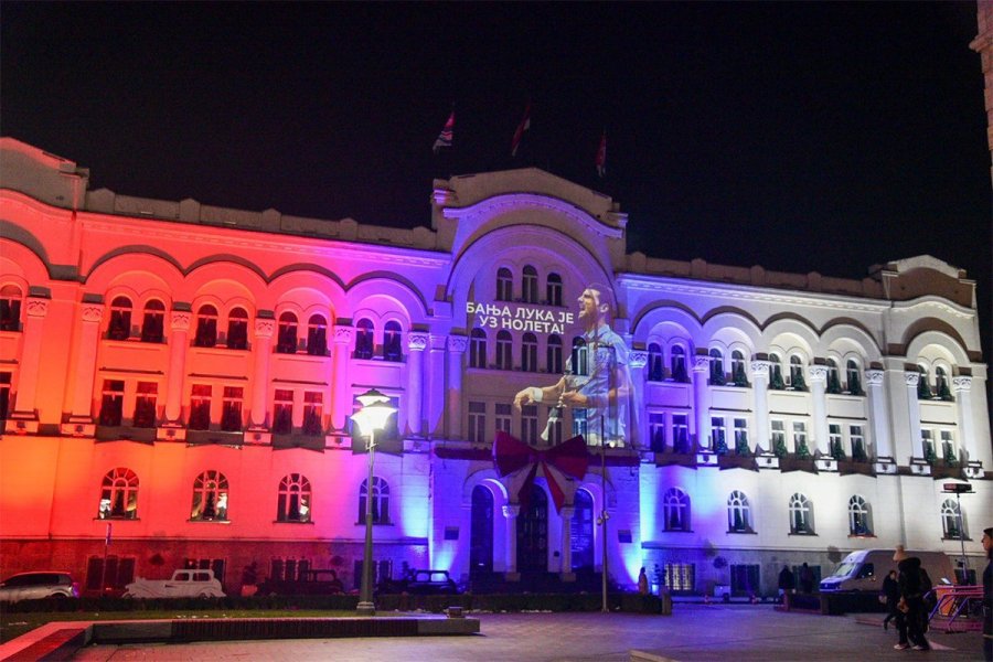 Grad Banjaluka uz Novaka Đokovića