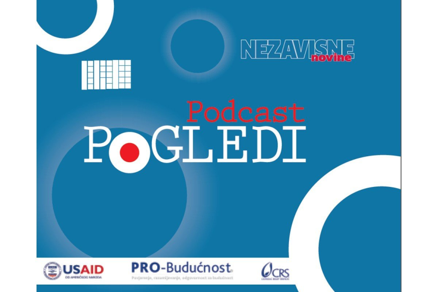 Podcasti "Pogledi" od ponedjeljka na portalu "Nezavisnih novina"