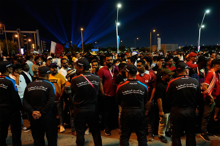 Haos u fan zoni u Dohi, intervenisala policija
