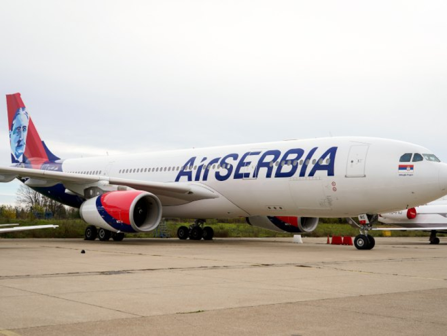 U Beograd doletio novi avion Er Srbije "Mihajlo Pupin"