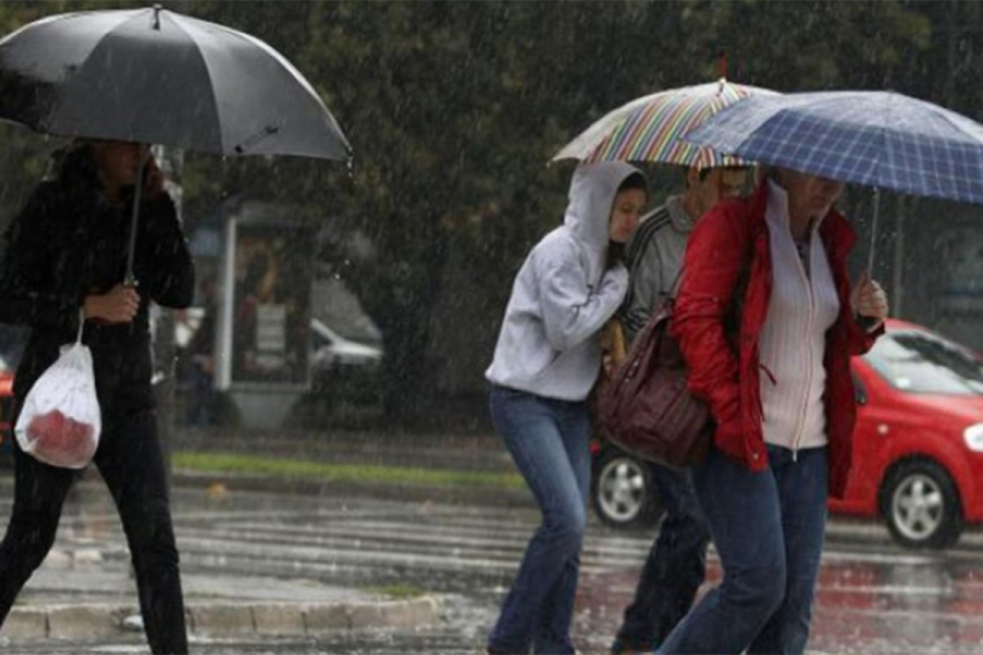 Narandžasto upozorenje na jaku kišu i vjetar u nedjelju