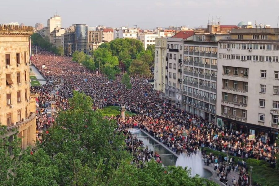 Novi masovni protest u Beogradu: "Spremni smo da blokiramo Srbiju"