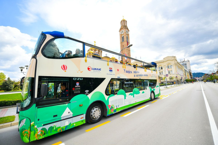 Panoramski autobus u Banjaluci u septembru vozi vikendom