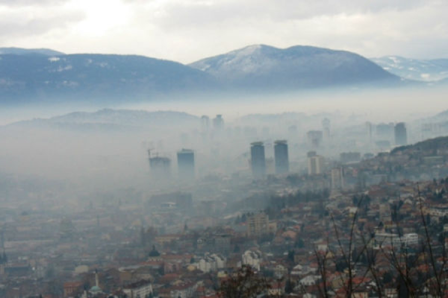 Sarajevo: Izdato upozorenje zbog zagađenja vazduha