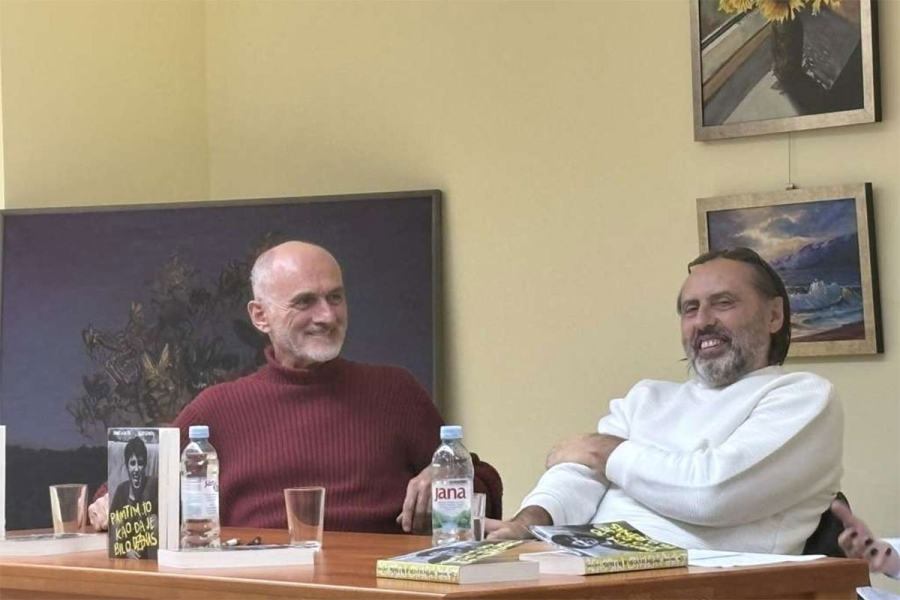 Predstavljena knjiga Bore Kontića i Davora Sučića o radu grupe "Zabranjeno pušenje"