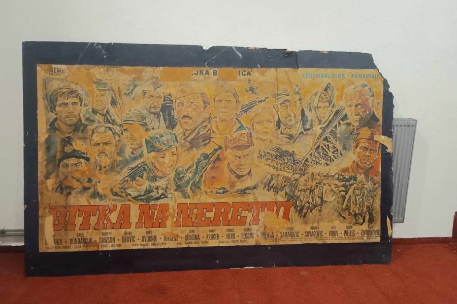 Stari plakat budi uspomene na čuveni film