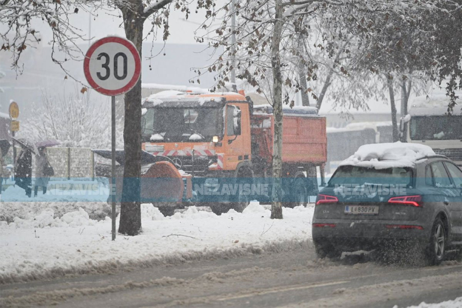 Upozorenje meteorologa: U Srpskoj obilne snježne padavine u narednih 48 sati, vjetar do 90 km/h