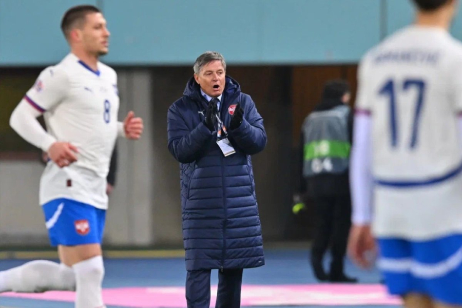 Počela utakmica Srbija – Austrija: Dušan Vlahović sam u špicu