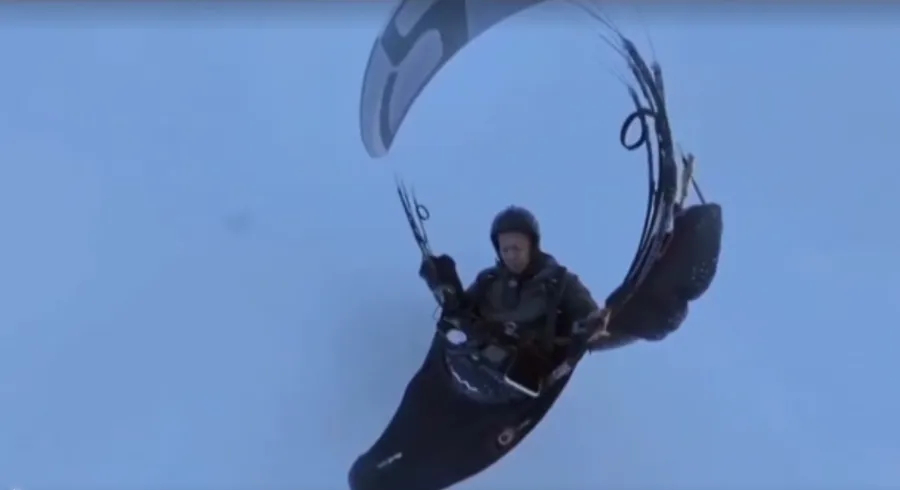 Paraglajder preživio let u oblacima bez kisika