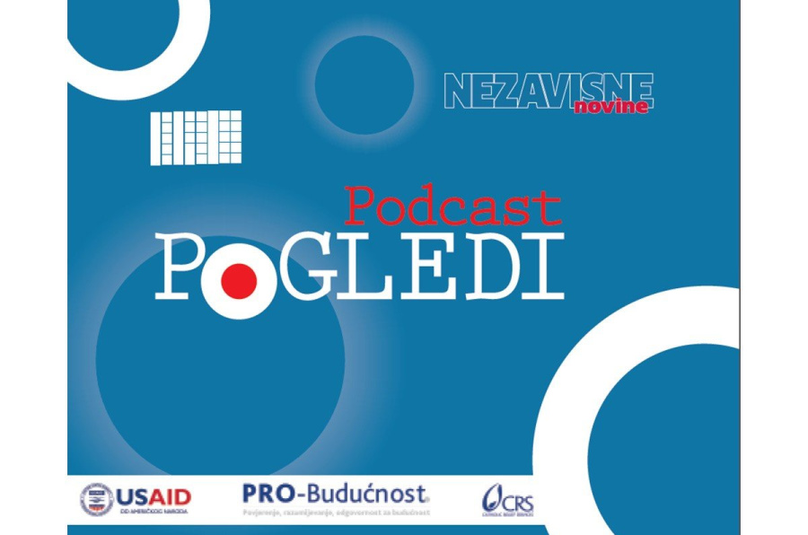 Podcasti "Pogledi" od ponedjeljka na portalu "Nezavisnih novina"