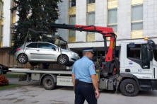 Banjalučka "Pauk služba" sklonila Vukanovićev automobil