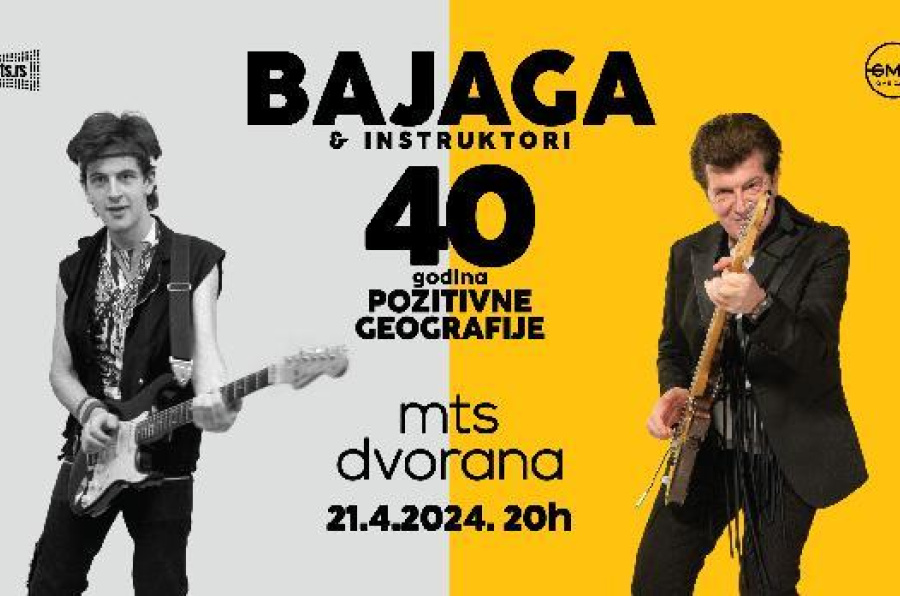 Bajaga i Instruktori slave veliki jubilej, 40 godina od prvog albuma „Pozitivna geografija“