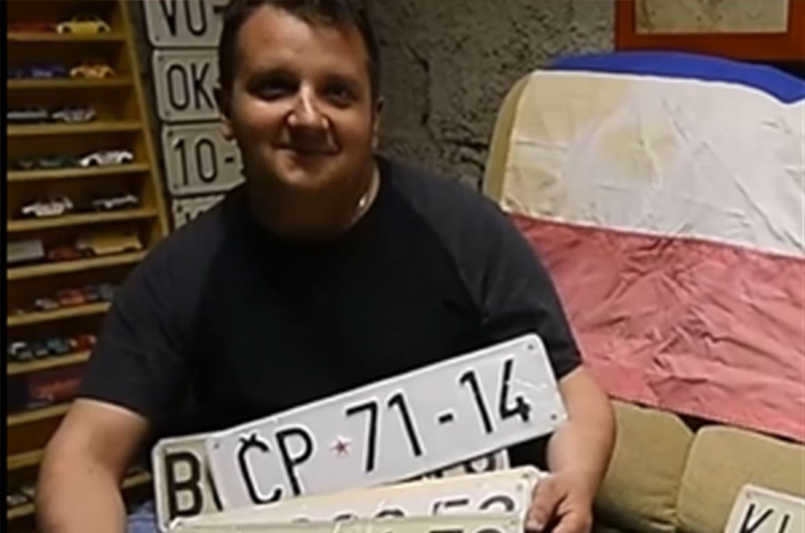 Hrvat skuplja stare registarske tablice, ima i BL: “Najskuplja iz Republike Srpske Krajine”